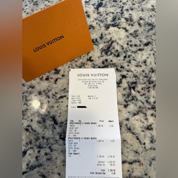 LOUIS VUITTON TRAINERS DESIGNED BY (Virgil Abloh) - Picture 4 of 7